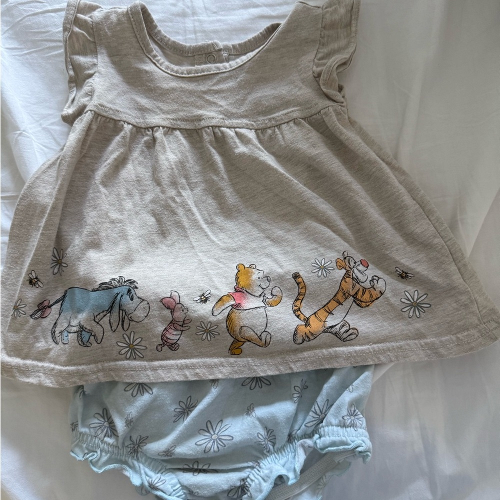 Baby girl Winnie the Pooh outfit